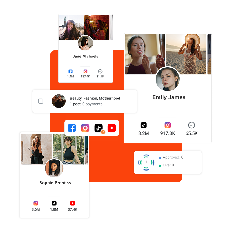 Ibex. Influencer data tool. Discovery